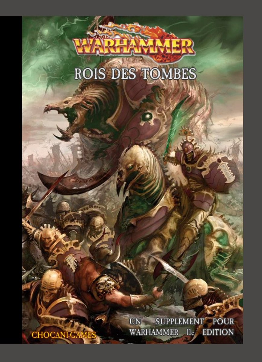 Chocani3's tweet photo. Ok, quand est-ce que @GW_officialuk m'embauche ? 🤣
#tombkings #homebrewrules #warhammerv11 https://t.co/V3AOo8agZj