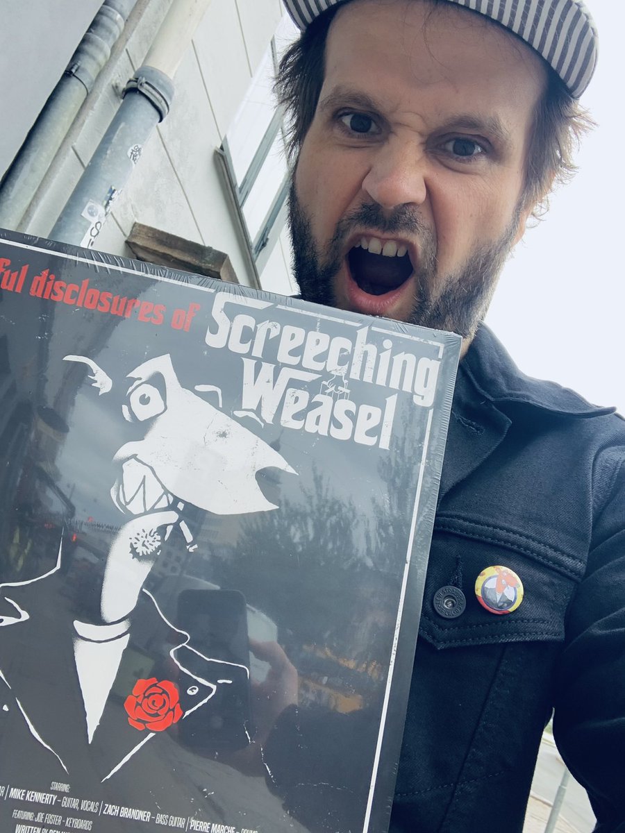 The highlight of my day was definitely picking up this <a href="/screechingweez/">Screeching Weasel</a> beauty! AND I found a pre-pandemic gift card to pay for it!