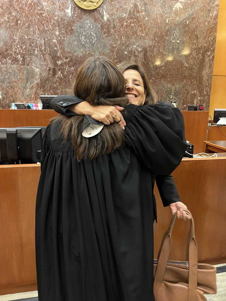 After 20 years working side-by-side with Nina at <a href="/innocence/">Innocence Project</a> and celebrating many victories in the court room together, seeing Nina put on the robe and take the federal bench was unbelievable. I couldn’t be prouder, Judge Morrison!