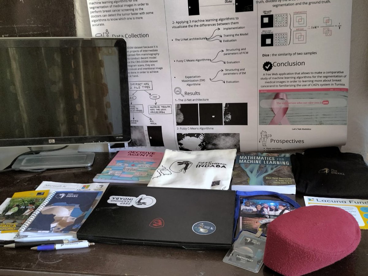 HamdiIchrak1's tweet image. Thank you @DeepIndaba for choosing me among 400 selected participants across 36 countries.

A terrific week was had by everybody for learning, networking, renewing relationships with important thought leaders, and making new ones.
#Masirouna #Indaba2022 #InstaDeep