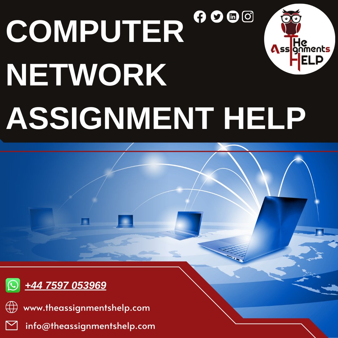 tasignmentshelp's tweet image. Be confident! Because you choose our Operating System Assignment Help Services.
Order Now.
#computernetwork #computernetworkassignmenthelp #onlinecomputernetworkassignmenthelp #computernetworkhomeworkhelp #computerscienceassignmenthelp #assignmenthelp #help #theassignmentshelp