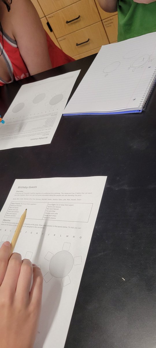 Using a problem solving process to make a seating chart. <a href="/codeorg/">Code.org</a> #jhcomputerscience #rowvastrong