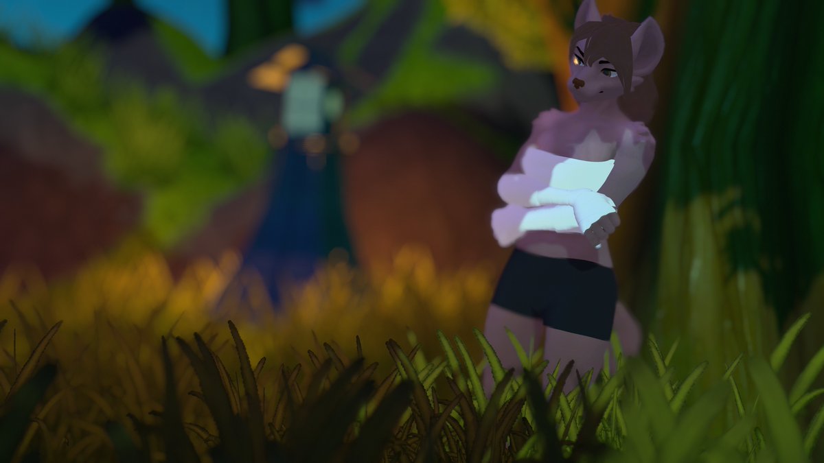 kitsune_cd's tweet photo. A start has been made @TwoKinds 
#twokinds #VRChat https://t.co/64iJbIiidW