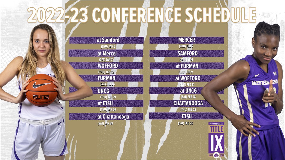 Western Carolina Athletics (@catamounts) on Twitter photo . <a href="/CatamountWBB/">Western Carolina WBB</a> and <a href="/SoConSports/">The Southern Conference</a> announce league women's basketball schedule for 2022-23.
bit.ly/3e54dSC . <a href="/CatamountWBB/">Western Carolina WBB</a> and <a href="/SoConSports/">The Southern Conference</a> announce league women's basketball schedule for 2022-23.
bit.ly/3e54dSC