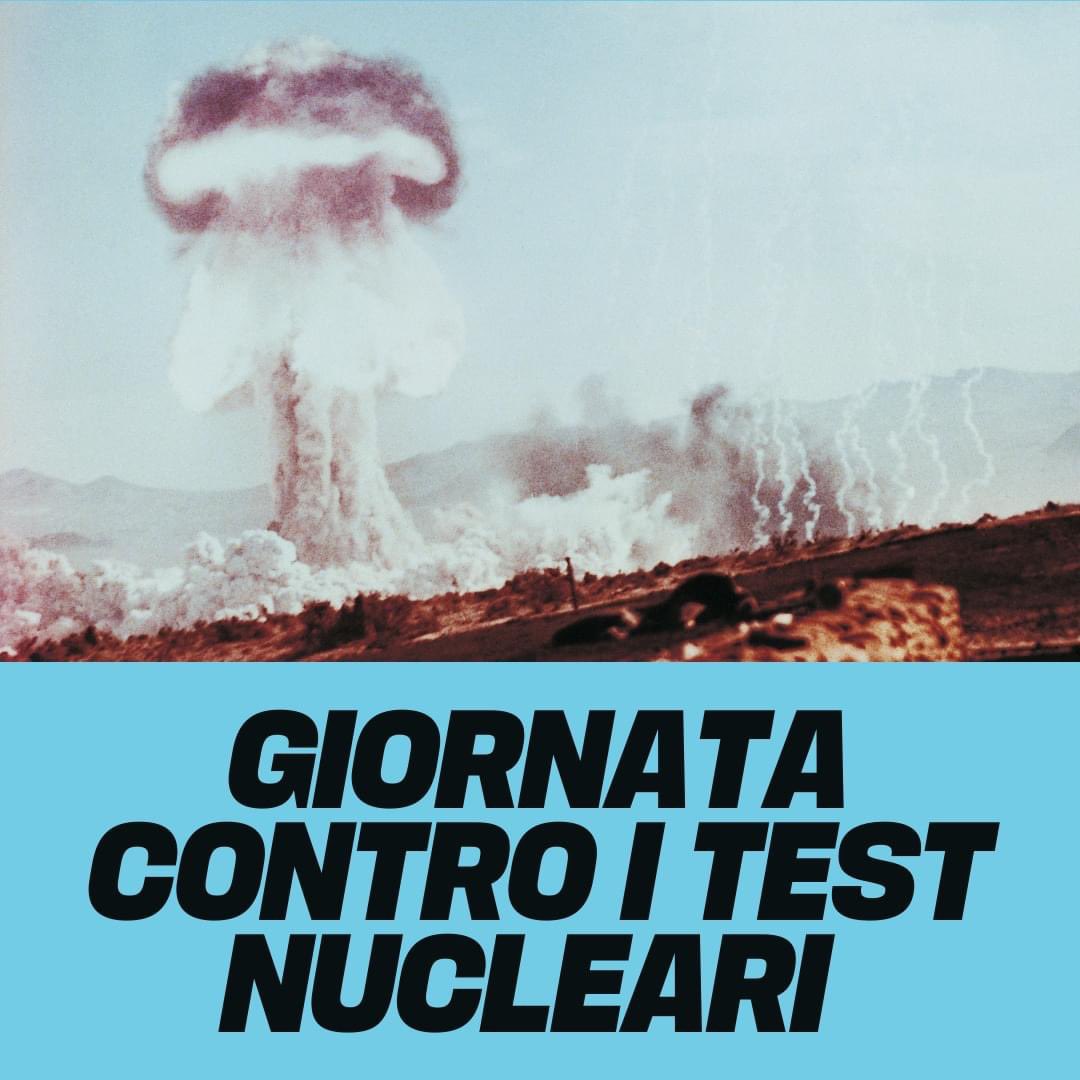 senzatomica's tweet photo. Dal 1947 al 2017 più di 2000 test nucleari sono stati realizzati in tutto il mondo, danneggiando intere comunità e ambienti naturali. Ancora oggi le persone stanno subendo le conseguenze delle detonazioni. #giornatacontroitestnucleari #testnucleari #nuclearban #hibakusha https://t.co/b6Mq7HkI7q