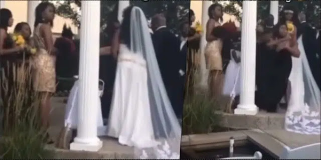 truthapostle_'s tweet photo. Moment pregnant side chick crashes man’s wedding (Video) https://t.co/QteTU3minD https://t.co/tRsEPdt7gb