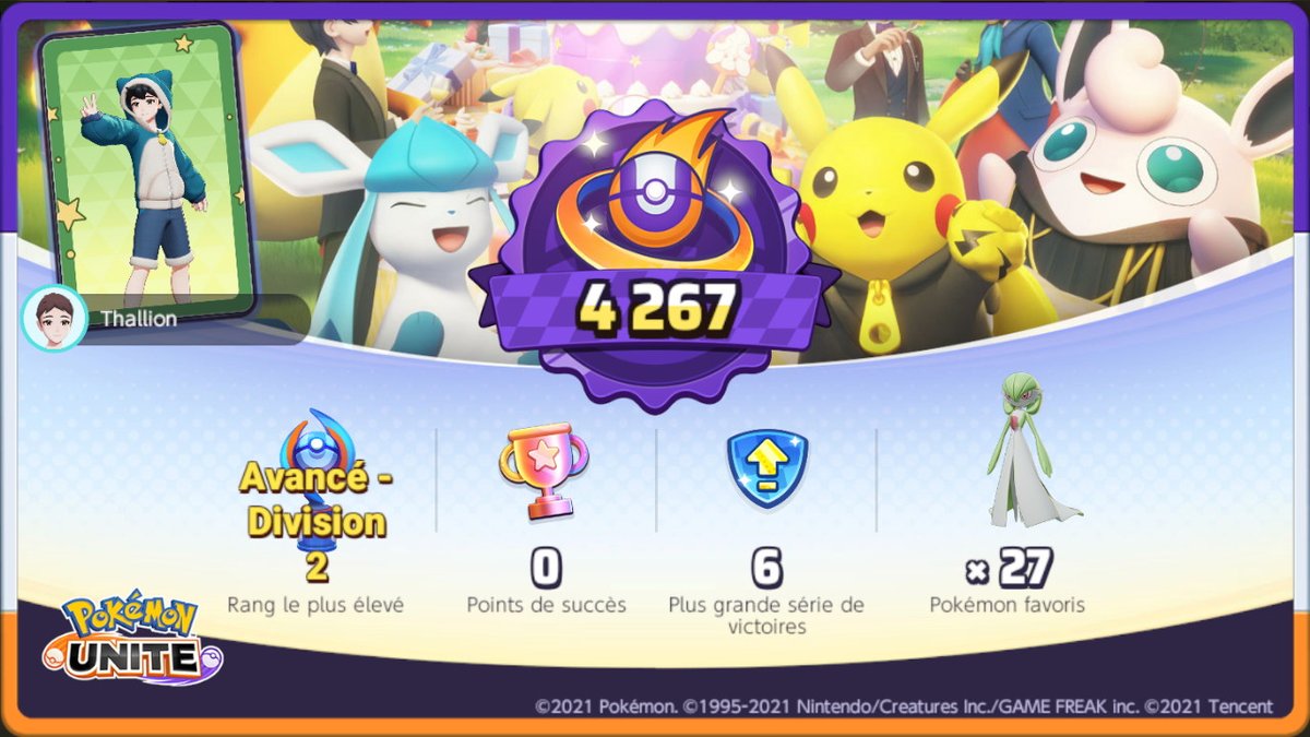 Thallion_'s tweet photo. #PokemonUNITE #NintendoSwitch https://t.co/CuAKQ3NOKN