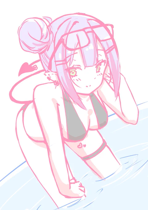トワ様ラフ悩む 