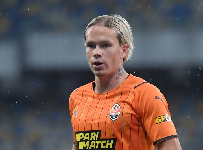 ARSENAL WORKING ON €25 MILLION DEAL TO SIGN MYKHAYLO MUDRYK