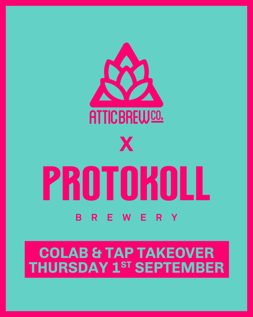 atticbrewco's tweet image. 🇩🇪PROTOKOLL TTO🇩🇪
@Protokoll3 are bringing a selection of their beers over from Germany for a tap takeover and meet the brewer this Thursday, where we'll all be refreshing ourselves after a long brew day. 
𝗙𝗢𝗥𝗪𝗔𝗥𝗗 𝗧𝗛𝗜𝗡𝗞𝗜𝗡𝗚 𝗕𝗘𝗘𝗥
