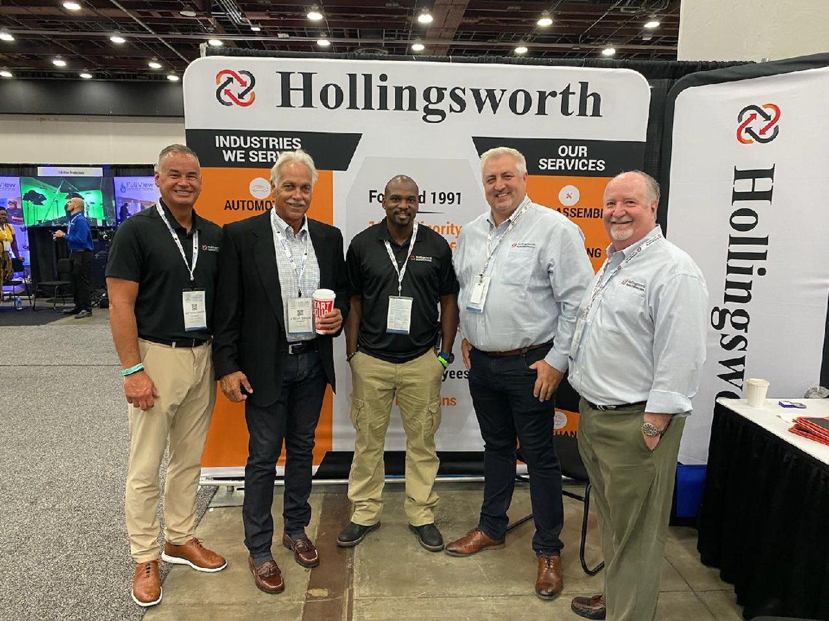 HLGSWRTH's tweet photo. Hollingsworth had a great time as an exhibitor at the 2022 Michigan Minority Procurement Conference last Thursday at Huntington Place – Detroit, Michigan.
#MMSDC #proudtobehollingsworth https://t.co/4U7pHkXWjs