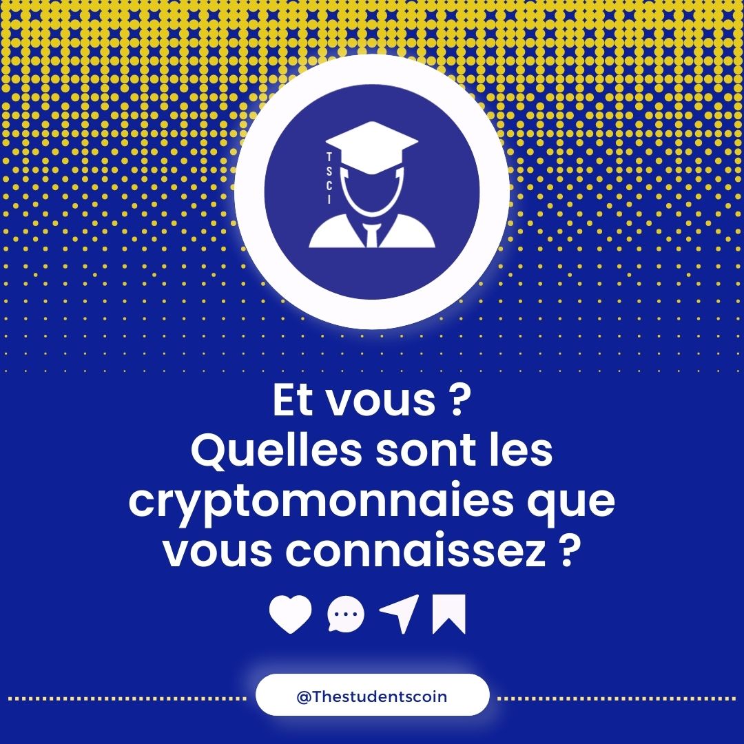 theStudentscoin's tweet photo. #cryptonews #cryptoworld #investissement #nouvellestechnologies #apprendre #business #cryptofrance #bitcoinfrance #actucrypo #blockchainrevolution #blockchains #investissementdanslefutur #libertéfinancière #éducationfinancière #indépendancefinancière #intelligencefinancière https://t.co/2hOZGJJ4gq