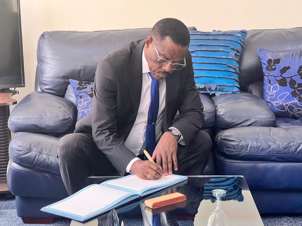 Earlier today (29 August 2022) I met with my Eritrean counterpart and the Dean of the African Diplomatic Corps (ADC) in Nairobi, <a href="/BeyeneRussom/">AMB. Beyene Russom</a> at the Eritrean Embassy.