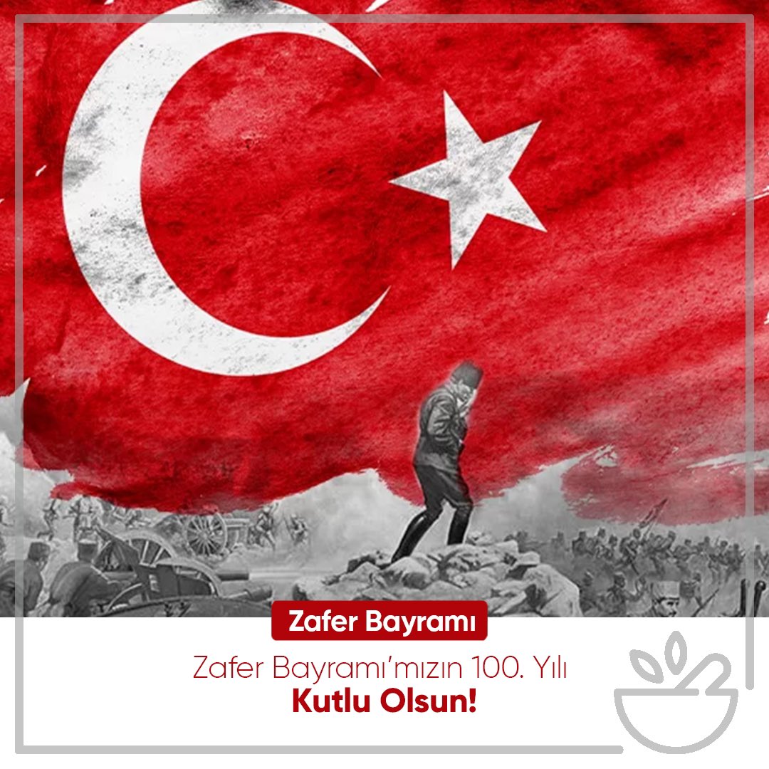 Ulu Önder Mustafa Kemal Atatürk ve bağımsızlığımız için mücadele eden tüm silah arkadaşlarını saygı, sevgi ve minnetle anıyoruz. 30 Ağustos Zafer Bayramı’mızın 100. yılı kutlu olsun!

#SağlıklıYaşamOrtağı #Kampotu #30Ağustos #ZaferBayramı #30AğustosZaferBayramı