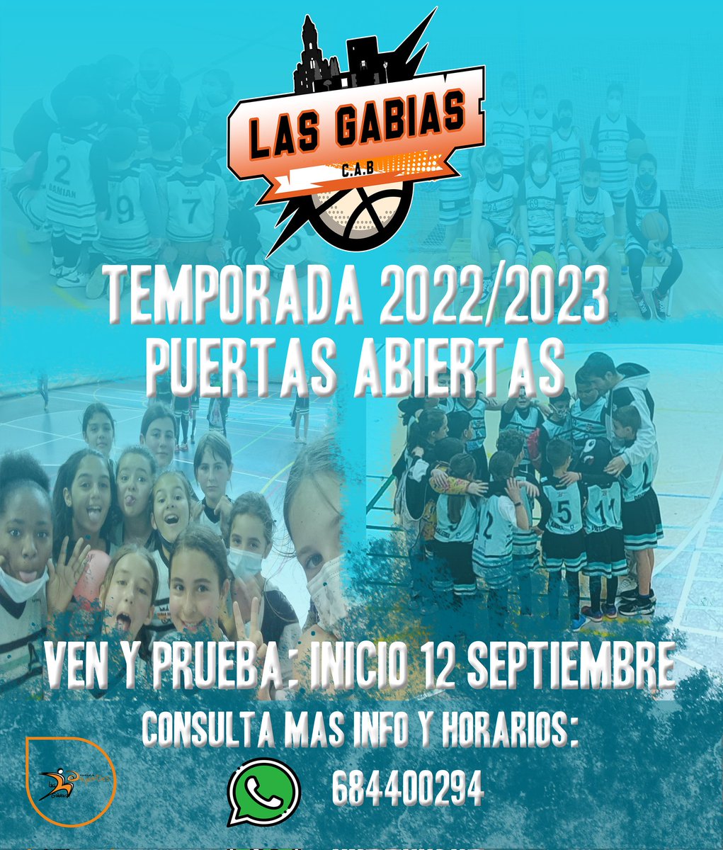 CAB_lasgabias's tweet photo. 📢 Comienza una nueva temporada!
Llamamiento para todos los ⛹️‍♂️ y ⛹️‍♀️ que quieran aprender 🏀🏀.
Abrimos nuestro club 🏟️🏠. Desde 4 años en adelante te esperamos para disfrutar y conocer el mejor deporte en equipo
👉📅desde el 12 de septiembre
Mas info: horarios, grupos 📲684400294 https://t.co/eePIujaLh9