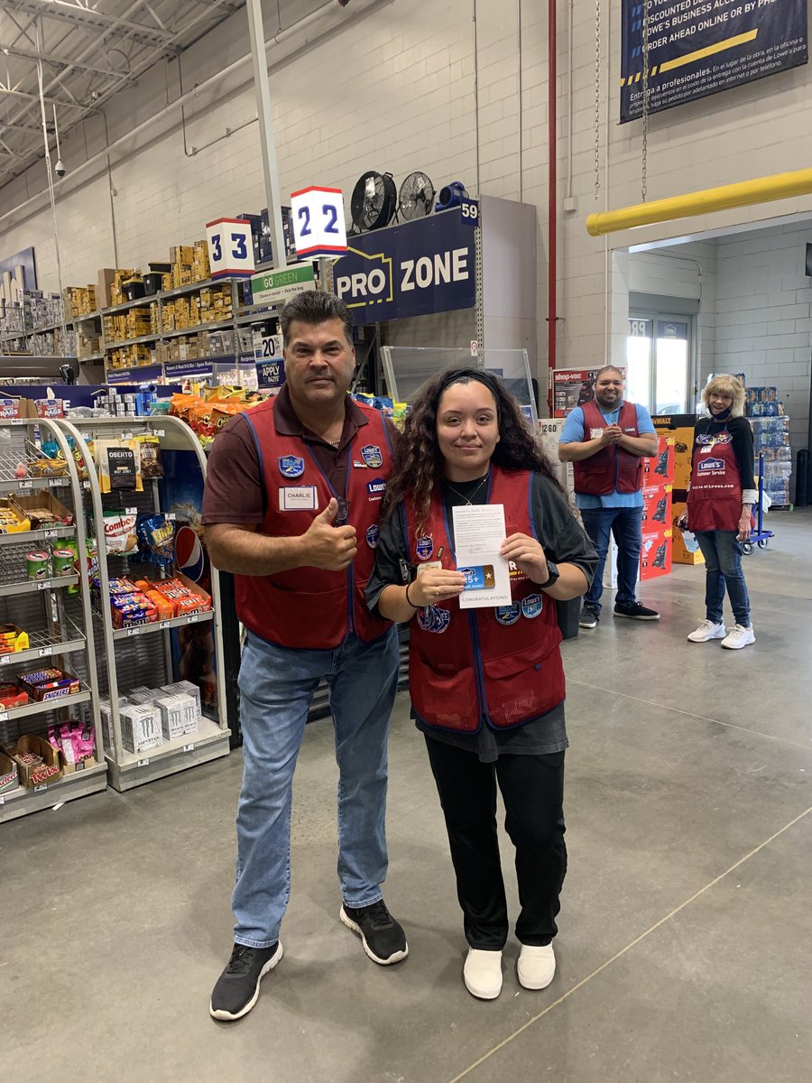 Great job Donna our pro cashier and Daniella our pro associate for driving pro credit here in Howell NJ 1676