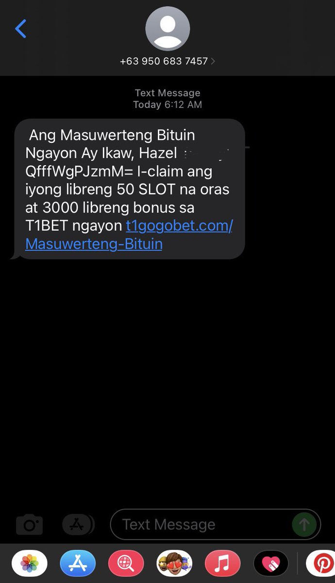 hazel_diva's tweet photo. Ang creepy ng mga spam text, may full name mo na. 😡 How to report #StopSpam 
@talk2GLOBE https://t.co/RrM7I4DdSS