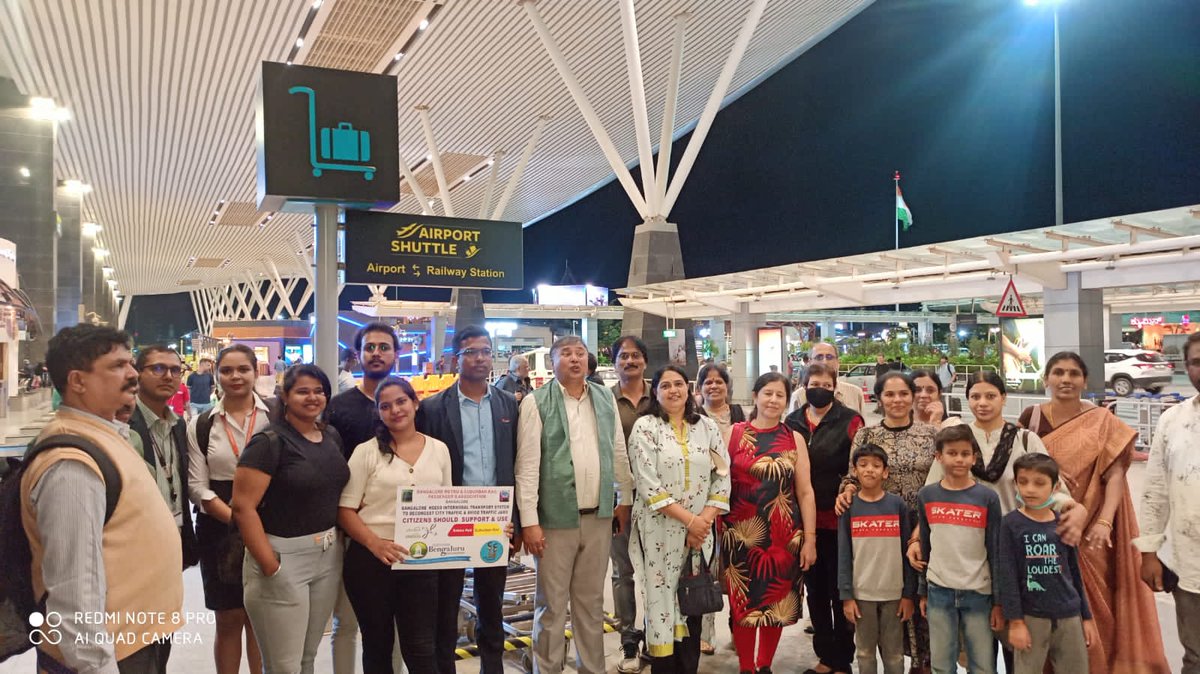 MandothPrakash's tweet photo. Yelhanka & Bangalore Cantonment #FreeShuttle Airconditioned Busses Are Run From Railway Station - Airport Terminal - Railway Station #DesignatedPoint For Shuttle Busses At Booth The Places For Easy Identification Boarding @HariMarar @RailwaySeva @BLRSmartCity @BLRAviation 8/9 https://t.co/2vqqu3FJIV