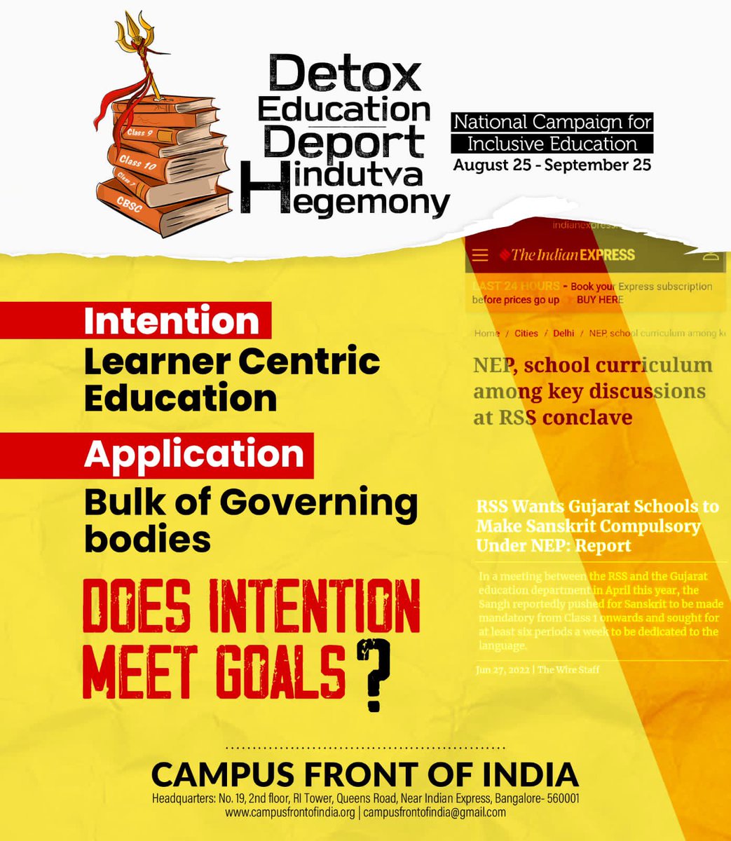 Campus Front of India tweet media