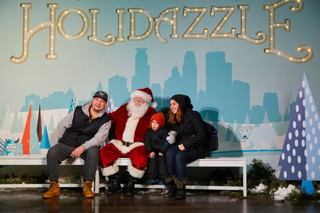 Santa is counting down the days until he returns to Holidazzle! Join us for 4 weekends of holiday fun on Fridays through Sundays from November 25 - December 18. Meet Santa, shop and browse amazing local small businesses, enjoy live music, and so much more! #holidazzle #mymplsdt