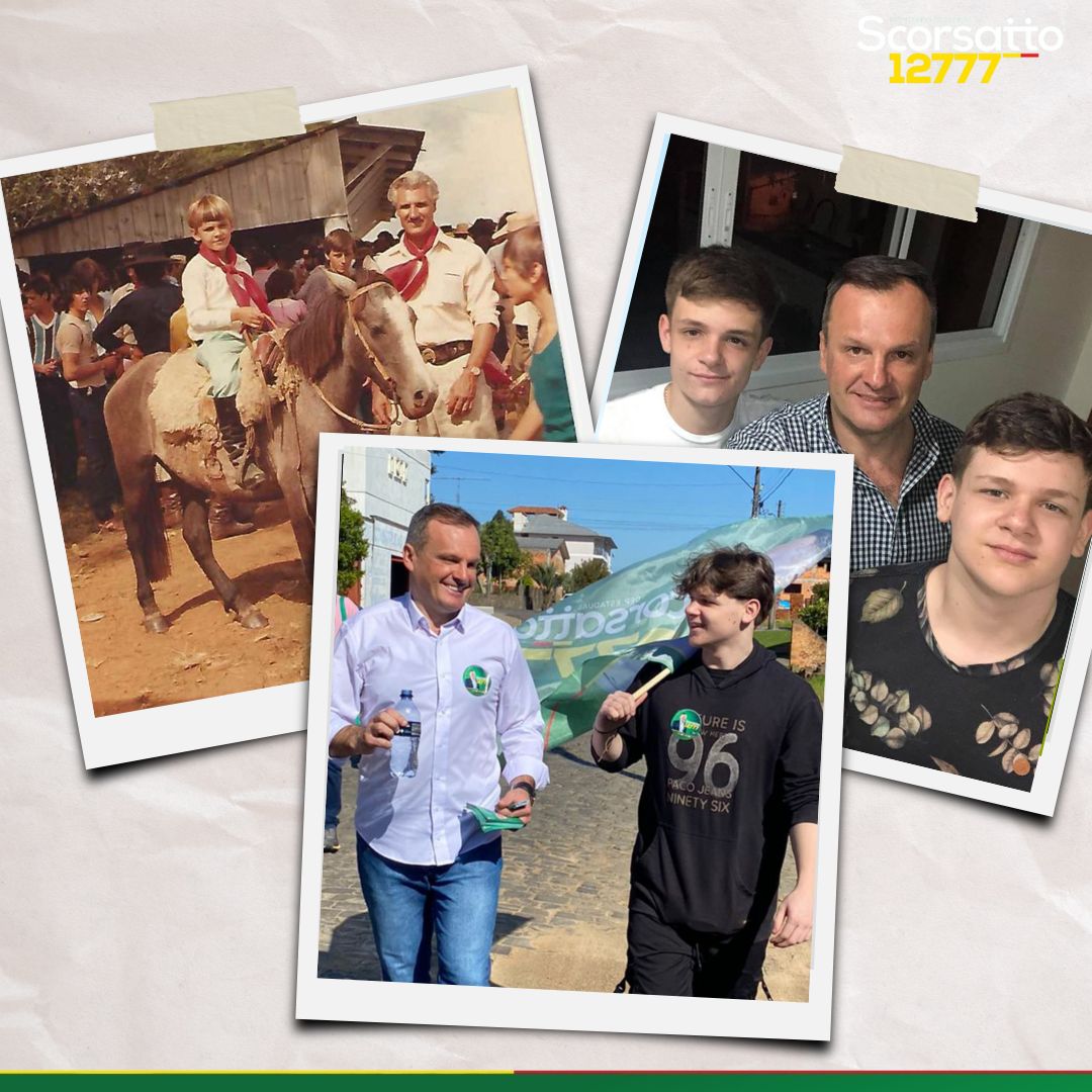 JoseScorsatto's tweet photo. Começando a semana com inspiração 

Meu pai, Guilherme, com sua atuação política, me inspirou a seguir por um caminho semelhante. Meus filhos, José Guilherme e Francisco Miguel, apoiam e incentivam minha trajetória, porque conhecem minha história. https://t.co/INYhcqozx5