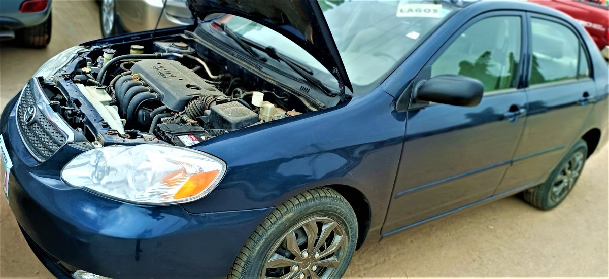 ObuleAutoLtd's tweet image. 🔥#It's Monday Give Away #TGIMonday🔥 #Automobile 
Brand/Model: TOYOTA COROLLA CE
Year: 2007
Colour: BLUE
Price: 4.5m
Negotiable 💯💯
Transmissions : Automatic.  Full Option.
Tokunbo /Foreign Used. 100% Clean.
Working Perfectly
For More info. Contact: 08151023030
Location: Lagos