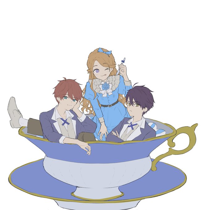 これはFANBOX用のイラストです。なんとか8月中に間に合わせたい・・・!がんばる! 