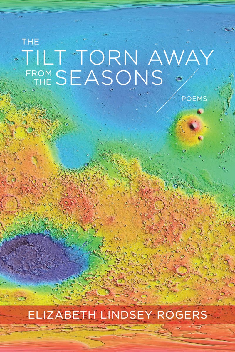 Though the #ArtemisLaunch has been scrubbed, you can get your fill of space #poetry via @elizabethlinds's imaginative collection THE TILT TORN AWAY FROM THE SEASONS. Think Mars, ecology, and the colonial mindset in lyric #verse for our modern times! press.uchicago.edu/ucp/books/book… 🚀
