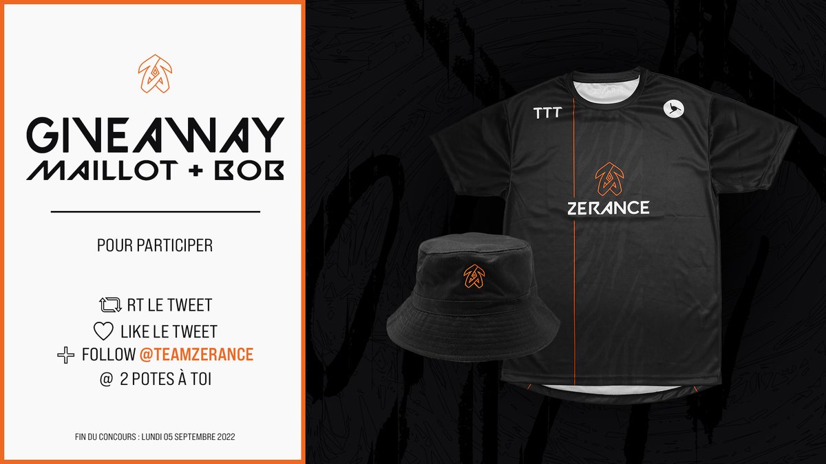 ZerancePartout's tweet photo. Nous fêtons l'ouverture de notre boutique 🔥https://t.co/YShtzQNyjE

Pour l'occasion : #Giveaway d'un pack Bob + Maillot ! (suivre les instructions du post) 

PS : 2 fois plus de chances si vous participez sur instagram aussi https://t.co/8gvJv2Ebsg

#ZER #Drop https://t.co/20pk6z90NK