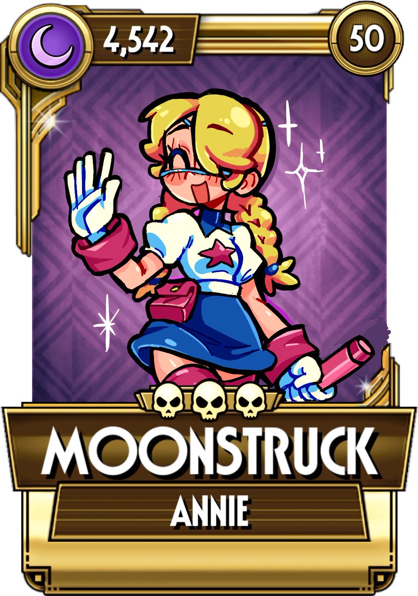 skullmercy's tweet photo. moonstruck redraw #skullgirls https://t.co/dp4uORRWTl