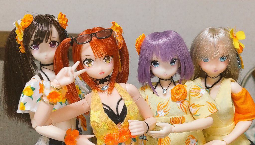 ドールを私服Merm4idにもしてみたいな～ #瀬戸リカ #水島茉莉花 #日高