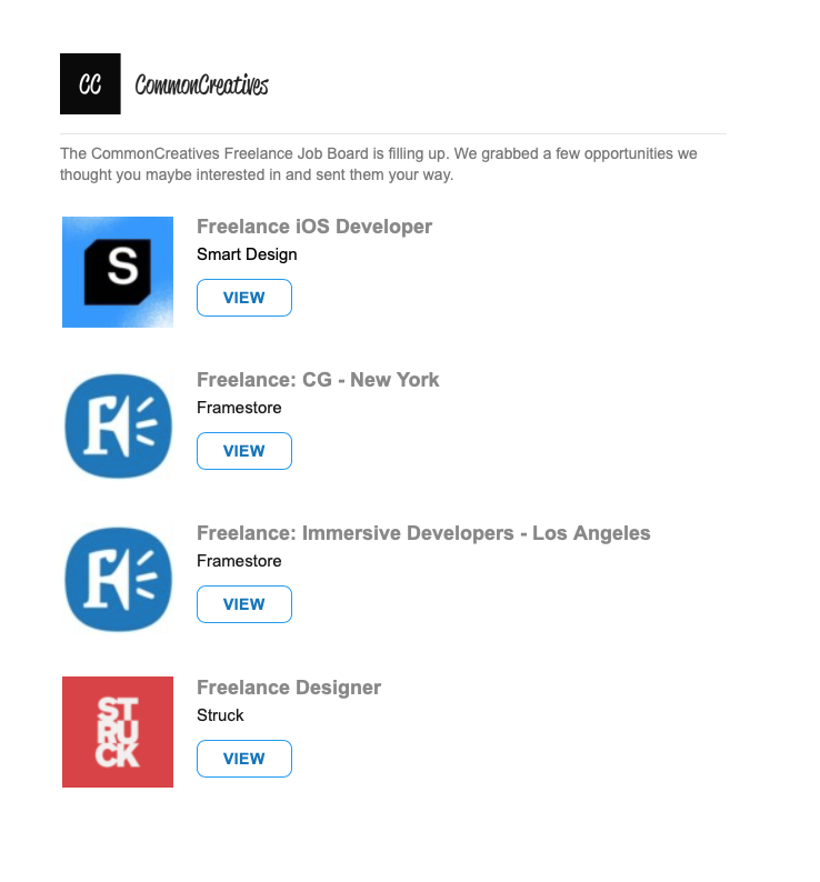 CommonCre8's tweet photo. The CommonCreatives Freelance Job Board is filling up. We grabbed a few opportunities we thought you may be interested in and sent them your way.
#freelance #job #opptunity #CommonCreatives https://t.co/J10rzt4XG5
