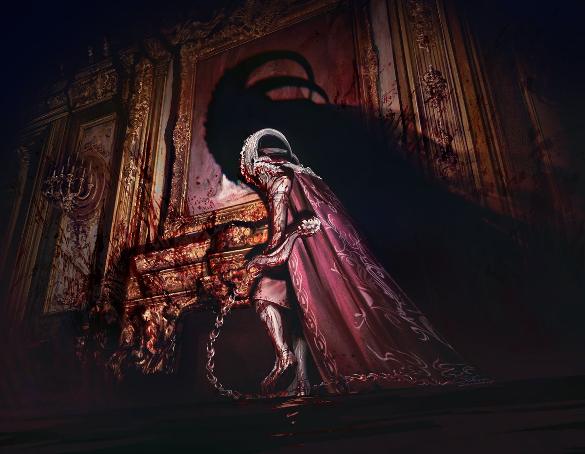 OD620's tweet photo. Juno Hoslow, Knight of Blood #ELDENRING #EldenRingFanart https://t.co/0FjAm6MEr3