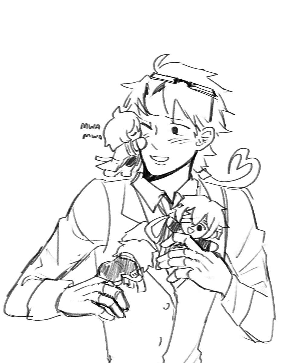 happy birthday kunikida-kun i hope dazai's giving u a lot of kisses today