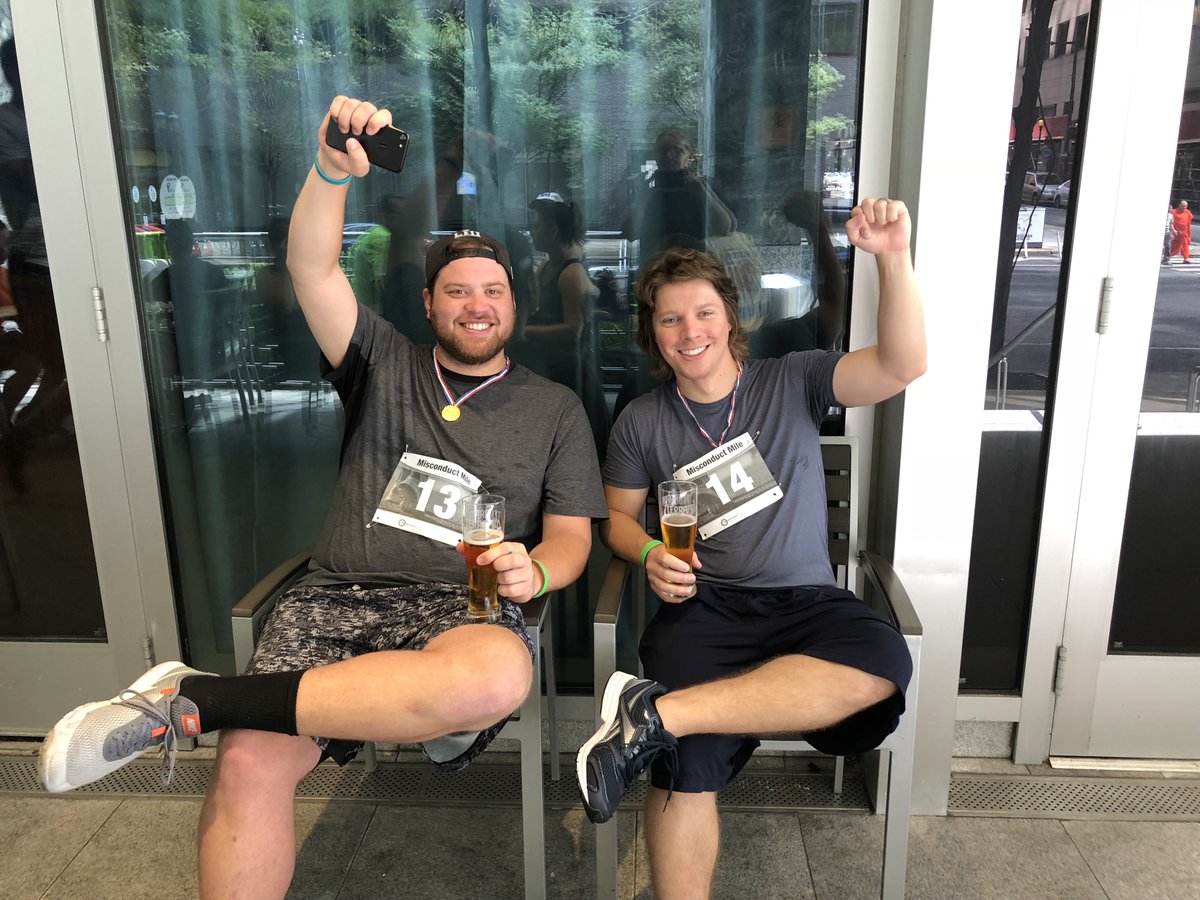MisconductPHL's tweet photo. There are less than two weeks to get tickets for 2022's Misconduct Mile! It’s the perfect opportunity to make a difference and support CHOP. Link in bio 😁😄
#whyilovephilly #chop #charityevent #running #hashtag #misconductmile #twitter #philadelphia #socialmedia #funrun https://t.co/uYMWgDihOE