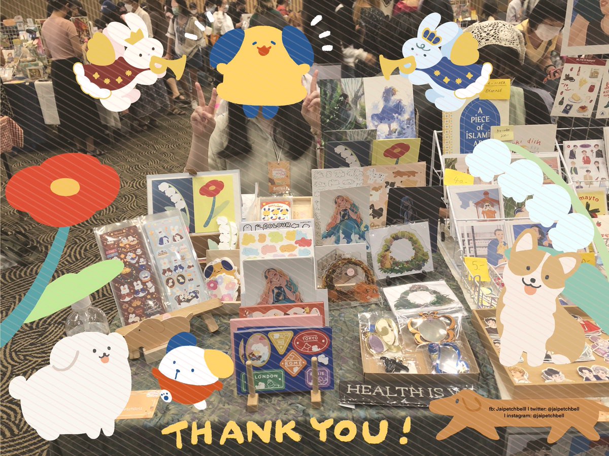 jaipetchbell's tweet photo. ขอบคุณทุกคนที่มาหาที่บูธในงาน #IF7 ด้วยค่ะ! สนุกมากๆ คุยเยอะมาก5555 ขอบคุณทุกการซัพพอร์ต คำชมและกำลังใจด้วยนะคะ T T รู้สึกดีมากๆๆๆ เป็นกำลังใจสุดๆ —-ขอบคุณ @Mogamoka2 @sasiteee ด้วยที่มาออกงานด้วยกันนน https://t.co/EvfXtiv8tY