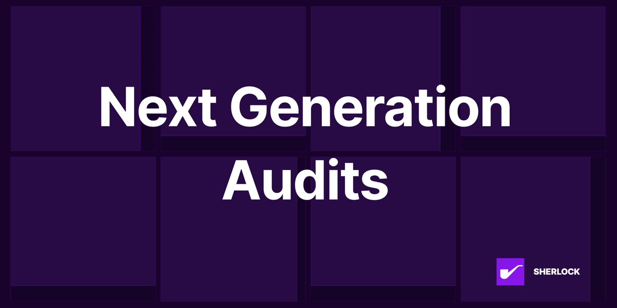 Audits will never be the same. Today, Sherlock launches 'Next Generation Audits.' Have you paid lots of money to wait 4 months and have 2 people look at your code? Don't be fooled again. This is the way: mirror.xyz/0xE400820f3D60…