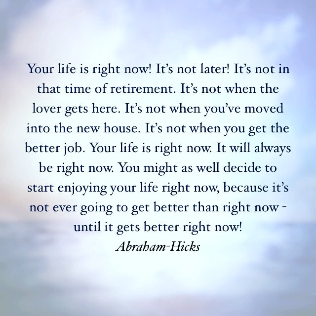 #AbrahamHicks