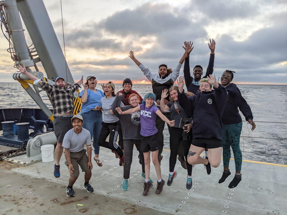 Scripps Institution of Oceanography (@scripps_ocean) on Twitter photo Welcome aboard <a href="/RVSallyRide/">R/V Sally Ride</a>, #STEMSEAS crew! The Science, Technology, Engineering and Math Student Experiences Aboard Ships program aims to increase diversity in geological and ocean sciences through transformative participatory experiences. Welcome aboard <a href="/RVSallyRide/">R/V Sally Ride</a>, #STEMSEAS crew! The Science, Technology, Engineering and Math Student Experiences Aboard Ships program aims to increase diversity in geological and ocean sciences through transformative participatory experiences.