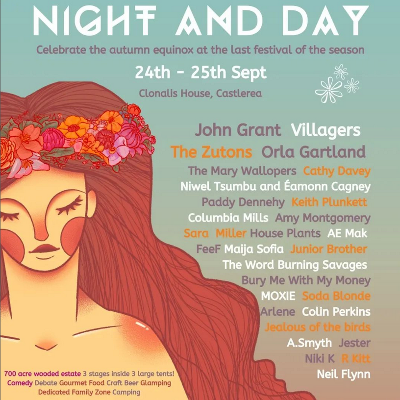 VRoscommon's tweet photo. The Night and Day Music Festival is coming Clonalis House this 24th and 25th September.
See https://t.co/Xjt75id3ak for more information, tickets ๐ on sale now!
#VisitRoscommon
#NightAndDayFestival
#ClonalisHouse
#KeepDiscovering
#IrelandsHiddenHeartlands https://t.co/R7YNfnw4sM