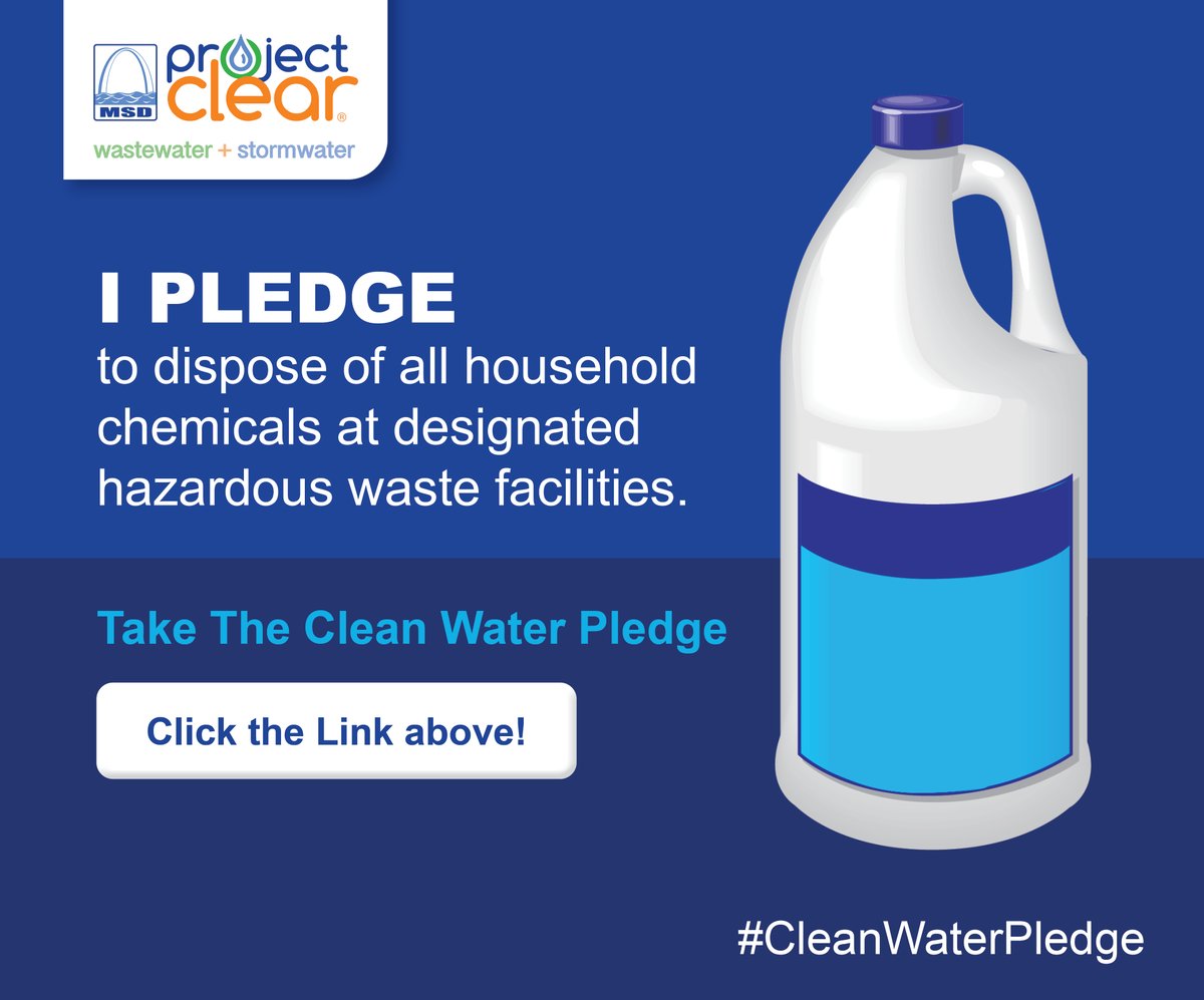 MSDProjectClear's tweet photo. Household chemicals (like motor oil, herbicides, pesticides, paint and solvents) can create toxic conditions in natural water bodies if improperly used or disposed of. Do your part! Take the #CleanWaterPledge: https://t.co/oNB5MtxjhE https://t.co/qdJJQUxidH