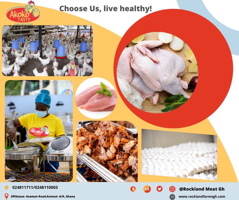 RocklandMeatGh's tweet photo. Time to make a healthy choice with us #rocklandfarmsmeatgh check out more on https://t.co/bDj6XLbn7H. https://t.co/3SBP1bJN9v