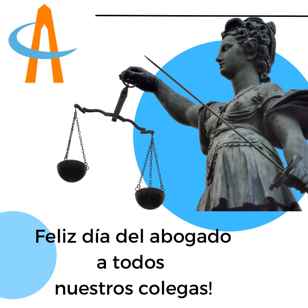 Muchas felicidades a todos nuestros colegas en su día! 
#DiaDelAbogado