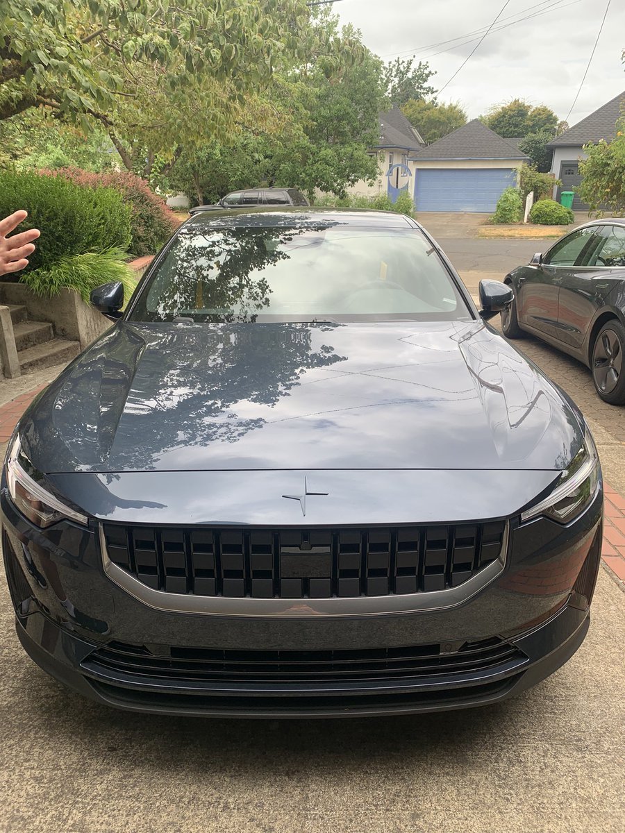 Thrilled w the new #polestar2 and #chargepoint #ev #ownanev #goelectric #SaveTheWorld #ElectricVehicles <a href="/ElectrifyAm/">Electrify America</a>