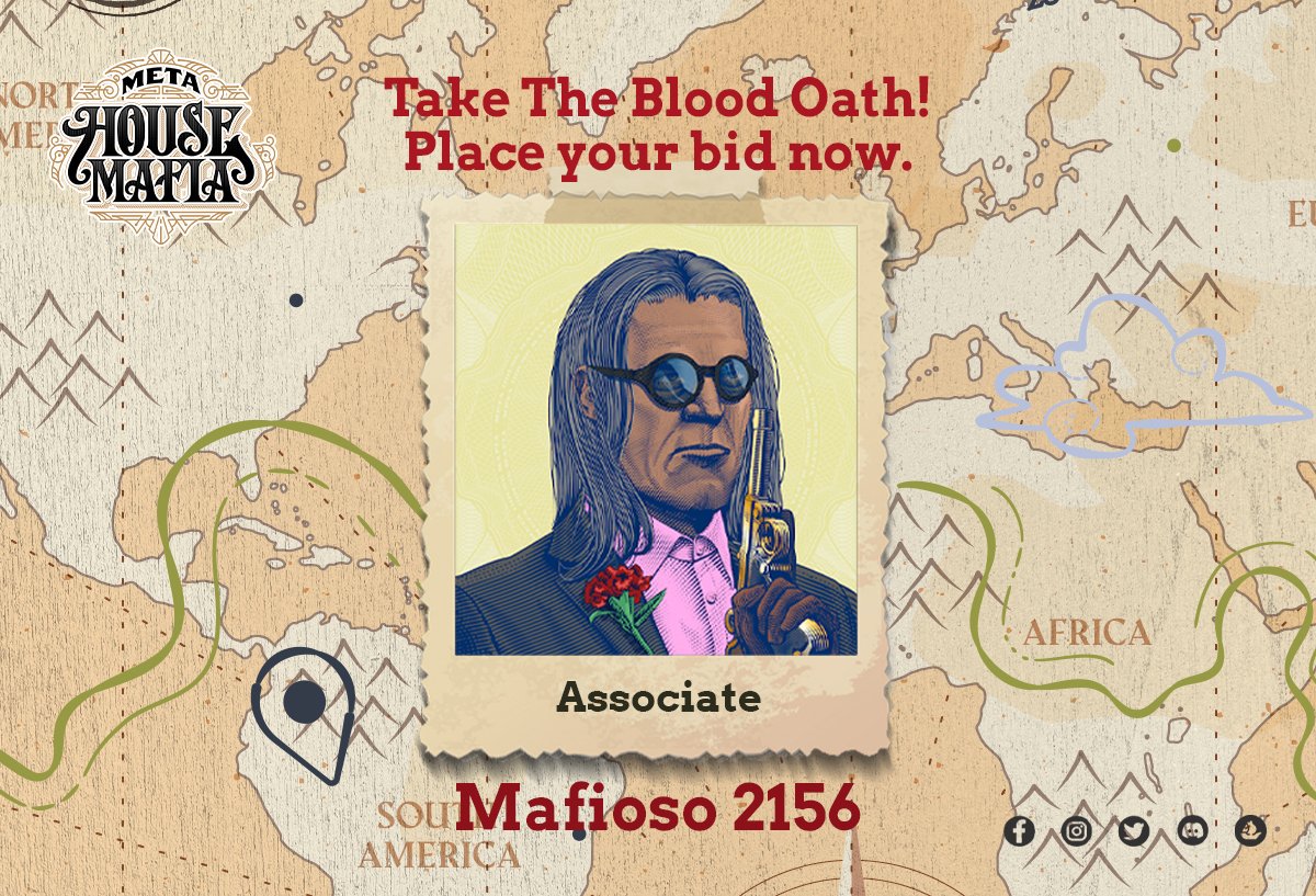 metahousemafia's tweet photo. MHM Auction is BACK!🤌
Starting today, you will be able to Bid on a RED FLOWER LAPEL. Mafioso 2156 -Associate! This one will enable you to unlock the DON for The Meta Gang once all 3 have been collected!
👉https://t.co/l79RvbwTDE

Auction will end in 7 days, September 5, 2022! https://t.co/Og2nrhYL8u