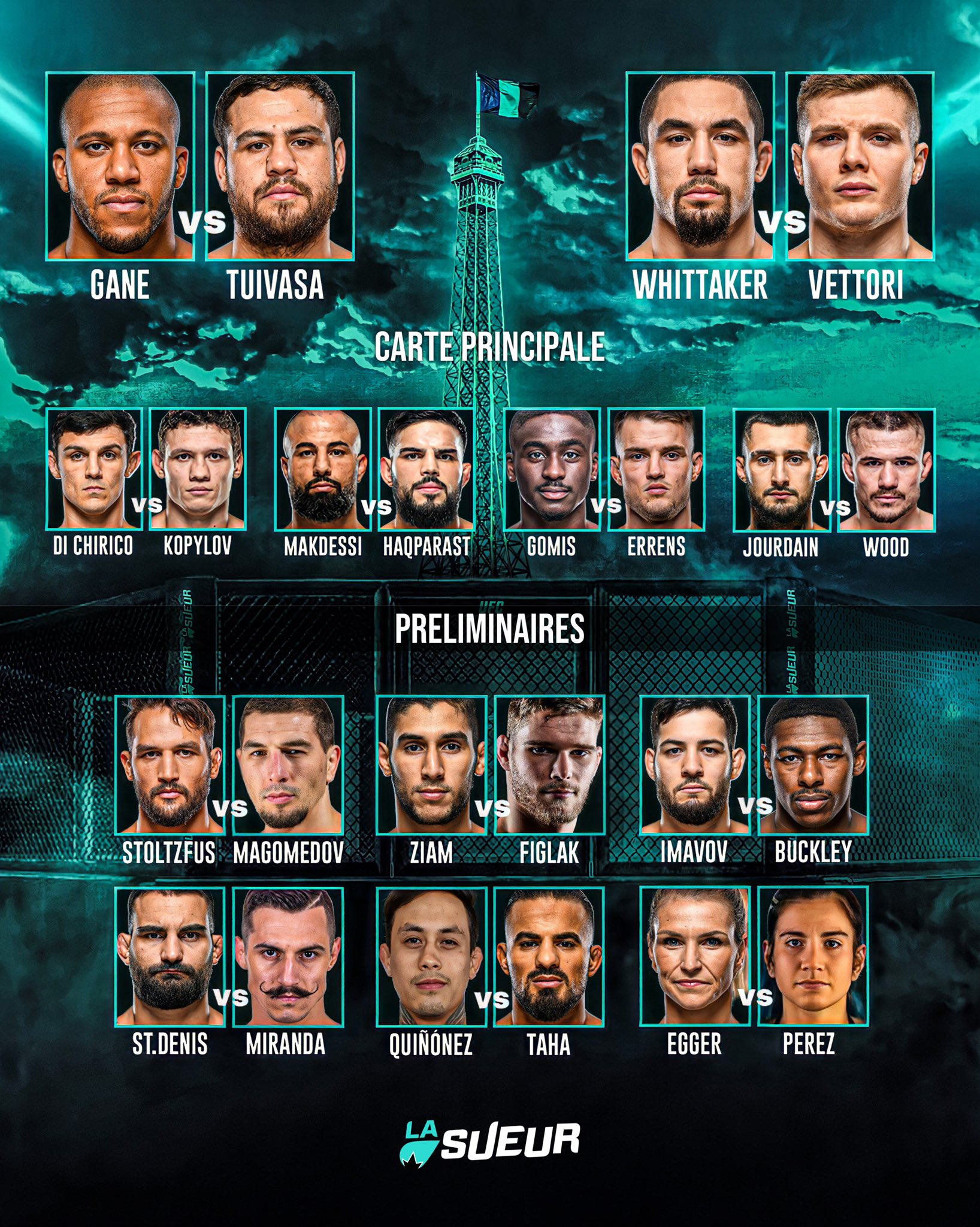 Décrypter 74+ imagen ufc paris carte preliminaire fr.thptnganamst.edu.vn