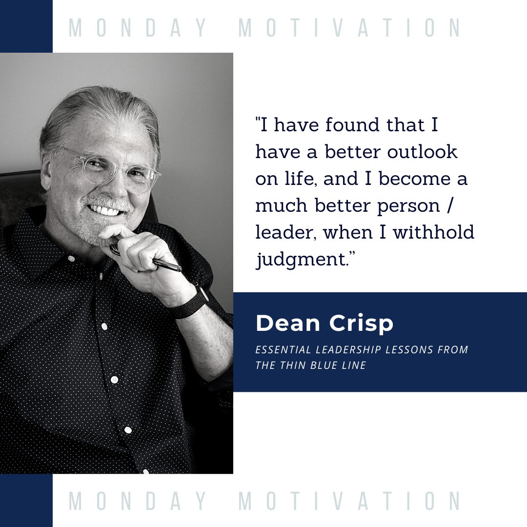 lhlnetwork's tweet photo. Happy Monday, everyone!!!
Try withholding judgment this week and see how much better your outlook on life is and how much better your relationships are!
#MondayMotivation. #Monday. #Motivation. #Leadership. #LeadershipLessons. #DeanCrisp. #LHLN. #LHLNetwork. https://t.co/mypArlerej