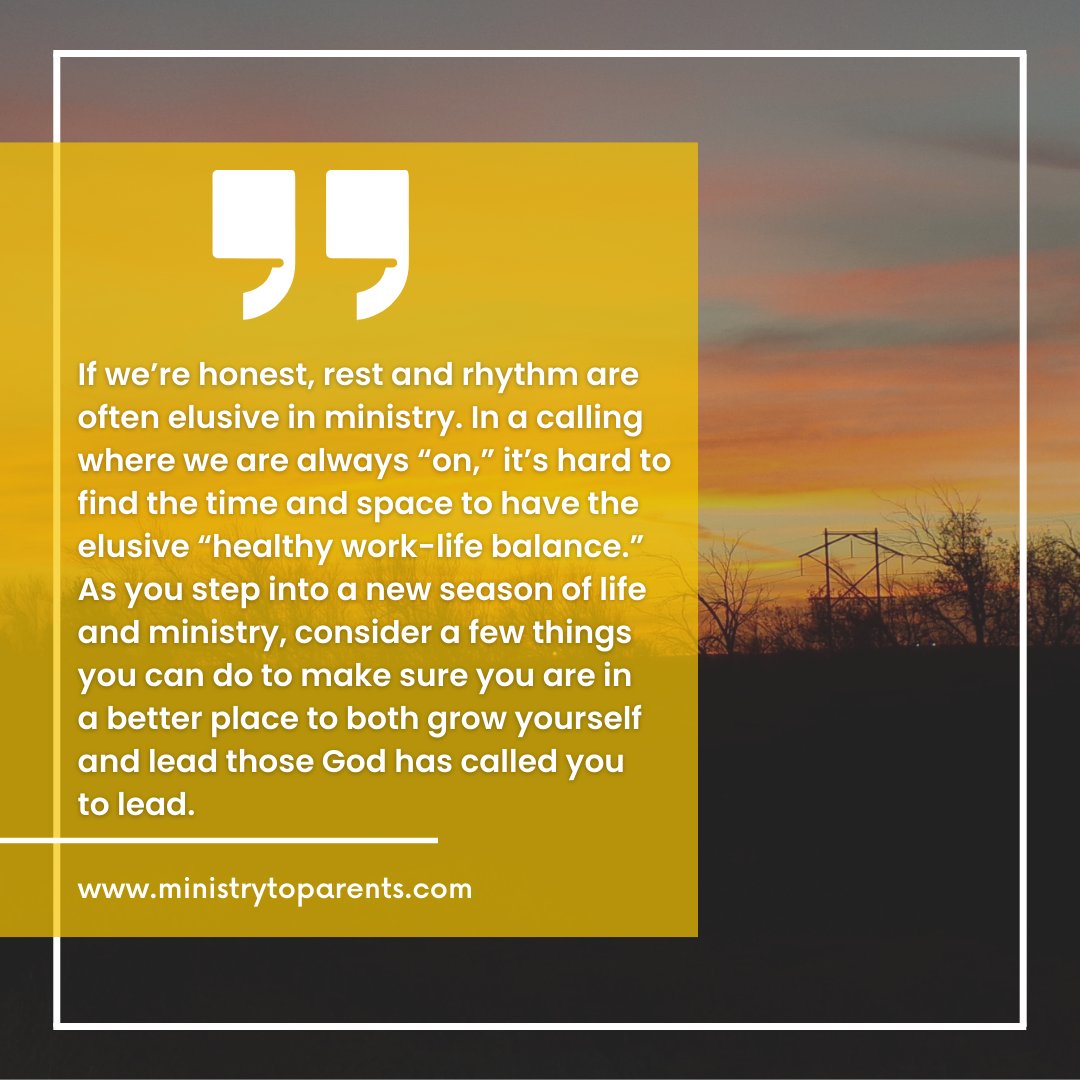 “God has gifted us in so many different ways, and you could be holding on to a great opportunity for someone else. Make time and space in your schedule by giving away some of the things you do.” 

To read the full blog post visit the link below.  👇🏼 
ministrytoparents.com/developing-a-h…