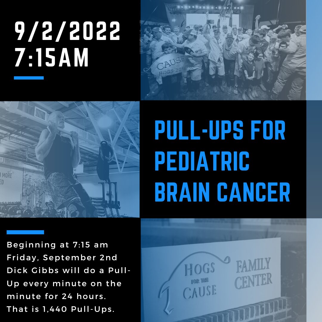 FleurDeQue's tweet photo. Join us in cheering on our friend Dick Gibbs as he raises money and awareness for Hogs for the Cause during a 24 hour Pull-Up-A-Thon! Donate here
https://t.co/UqEx81YIIM https://t.co/RLq7fuCjeI