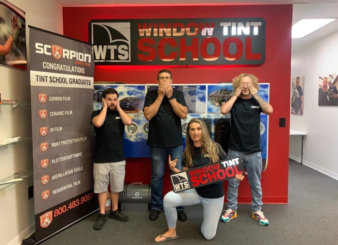 IWFAforDealers's tweet photo. Another fun and productive week at @TintSchoolFL! Great job!
Register at:
———
Window Tint School
904-297-TINT
https://t.co/DAr9xFlU5O
———
#LearnToTint #IWFA
#HandsOnTraining
#WindowTintSchool https://t.co/Jlpm0QtY8e